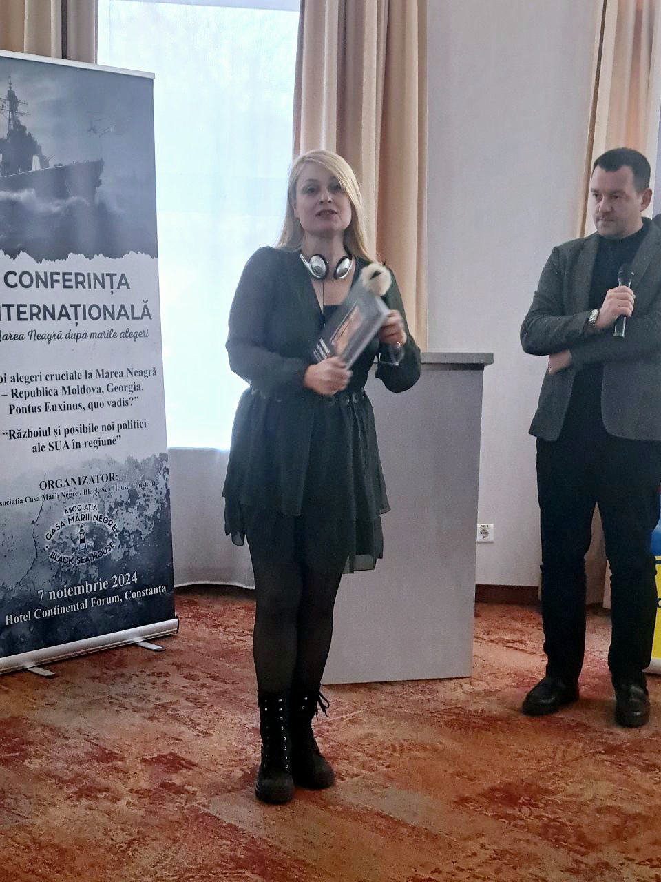 “Чорноморський регіон після ключових виборів 2024 року”: асистентка кафедри журналістики Ірина Авраменко взяла участь у міжнародній конференції в Румунії