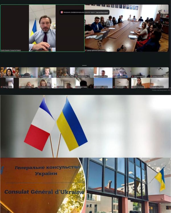 Спеціальність «Міжнародні відносини»: діалог із Генеральним консулом України про сучасну дипломатичну практику