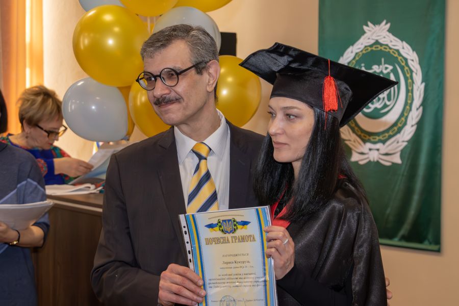 Урочисте вручення дипломів магістра психології