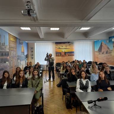 Зустріч студентів-журналістів УМСФ з представниками медіаорганізацій Придніпров'я