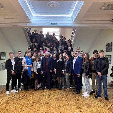 Лекція Голови Дніпровської міської організації роботодавців Олександра Васильовича Галагана