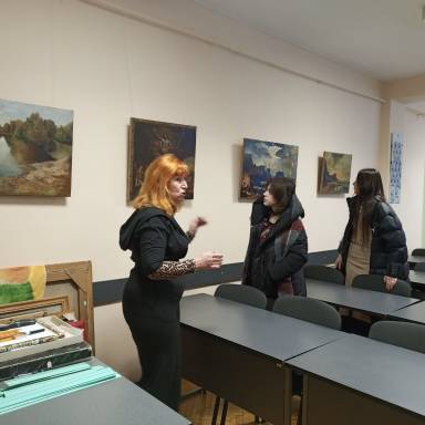 Відвідування студентами групи ІК 22-1 музею Університету митної справи та фінансів