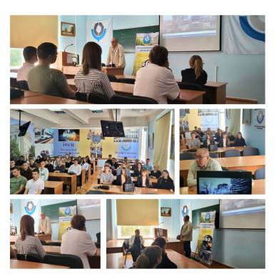 Зустріч студентів спеціальності «262 Правоохоронна діяльність» із представником експертно-криміналістичного підрозділу Козіним Ігорем Юрійовичем