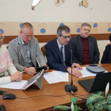 Перша робоча зустріч з Університетом Тайваню