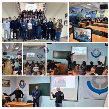 Гостьова лекція представників Служби судової охорони: тактична комунікація та деескалація конфліктів