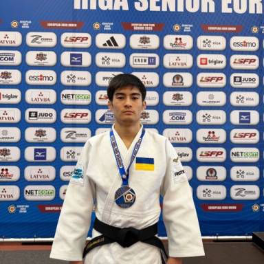 Тріумф на міжнародному татамі: студент УМСФ Сергій Кім виборює срібло Кубка Європи