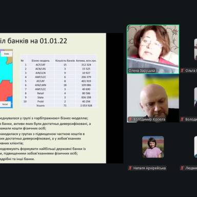 Засідання Регіонального центру інноваційного розвитку банківської системи України