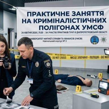 Запрошуємо на практичне заняття на оновлених криміналістичних полігонах УМСФ